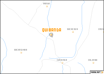 map of Quibanda