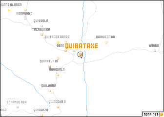 map of Quibataxe
