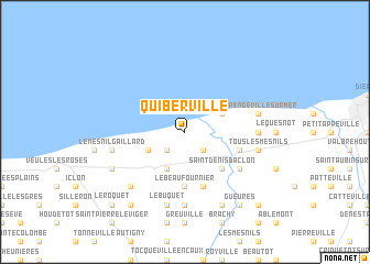 map of Quiberville