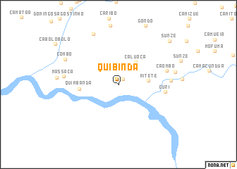 map of Quibinda