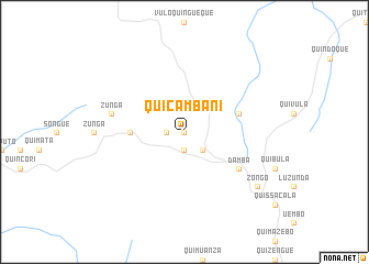 map of Quicambani