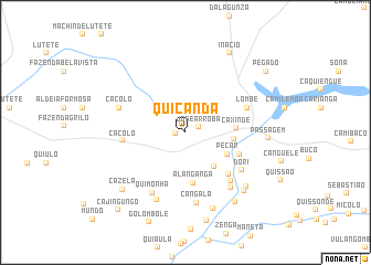 map of Quicanda
