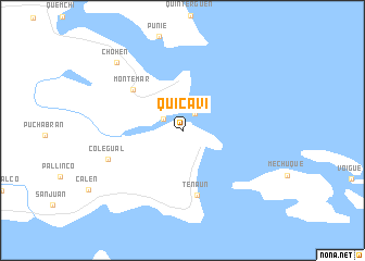 map of Quicaví