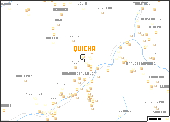 map of Quicha