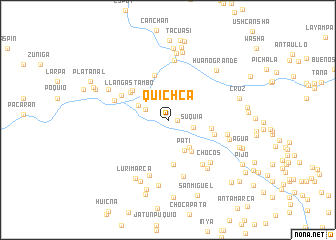 map of Quichca