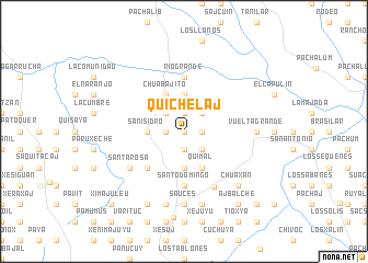 map of Quichelaj