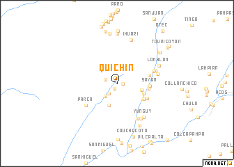 map of Quichin