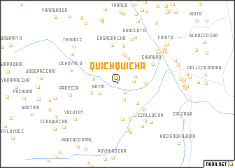 map of Quichquicha