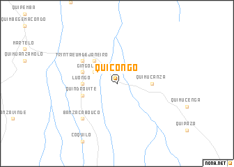 map of Quicongo