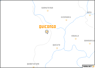 map of Quicongo