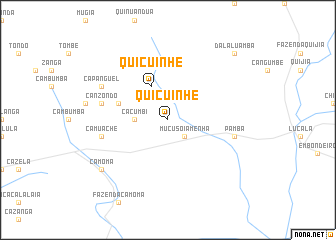 map of Quicuinhe