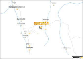 map of Quicunda