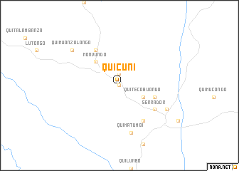 map of Quicuni