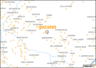 map of Quicuros