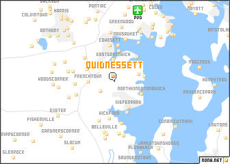 map of Quidnessett