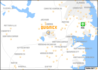 map of Quidnick