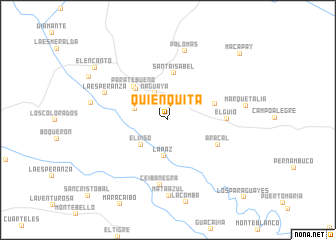 map of Quién Quita