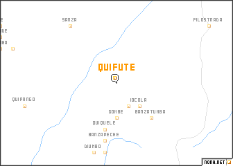 map of Quifute