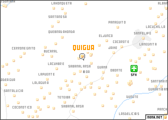 map of Quigua