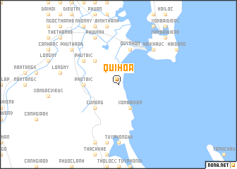 map of Quí Hòa