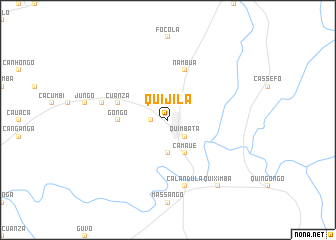 map of Quijila
