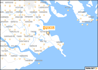 map of Quí Kim