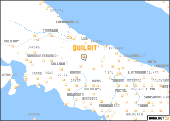 map of Quilait