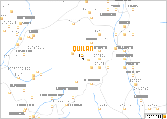 map of Quilan