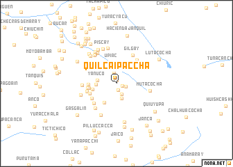 map of Quilcaipaccha