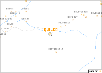 map of Quilca