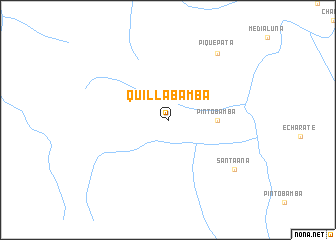 map of Quillabamba