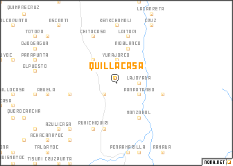 map of Quillacasa