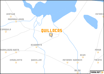 map of Quillacas