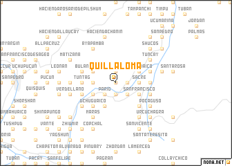 map of Quillaloma