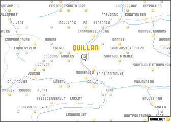 map of Quillan