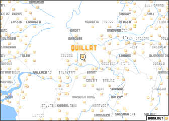 map of Quillat