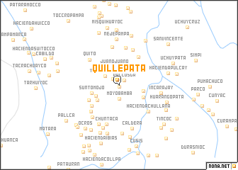 map of Quillepata