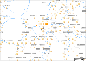 map of Quilliat