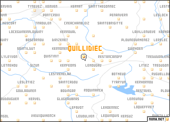 map of Quillidiec
