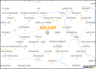 map of Quillien