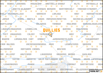 map of Quillies