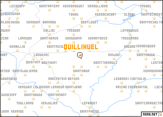 map of Quillihuel