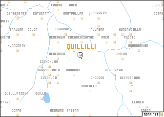 map of Quillilli
