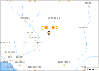 map of Quillima