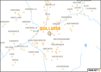 map of Quillunsa