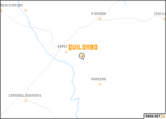 map of Quilombo