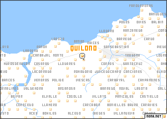 map of Quiloño