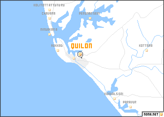 map of Quilon