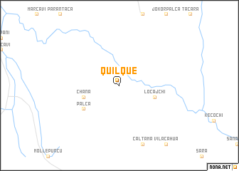 map of Quilque