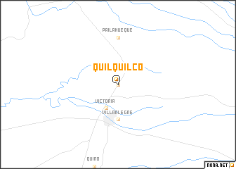 map of Quilquilco
